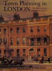 Town planning in London : the eighteenth & nineteenth centuries /