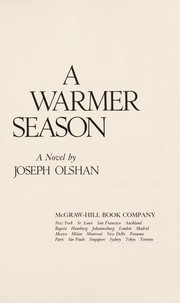 A warmer season : a novel /