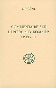 Commentaire sur l'Épître aux Romains /