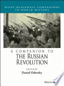 A Companion to the Russian Revolution