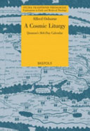 A cosmic liturgy : Qumran's 364-day calendar /