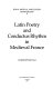 Latin poetry and conductus rhythm in medieval France /