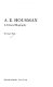 A.E. Housman : a critical biography /