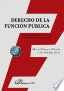 Derecho de la Función Pública . Régimen Jurídico de Los Funcionarios Públicos