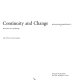 Continuity and change : preservation in city planning /