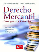 Derecho mercantil : parte general y sociedades /