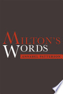 Milton's words /