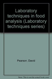 Laboratory techniques in food analysis