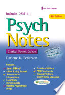 Psych notes : clinical pocket guide /