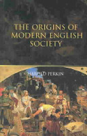 The origins of modern English society /