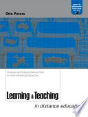 Learning and teaching in distance education : pedagogical analyses and interpretations in an international perspective /