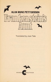Frankenstein's aunt /