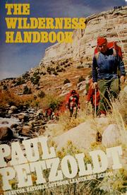 The wilderness handbook,