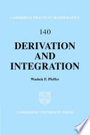 Derivation and integration /