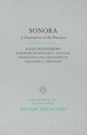 Sonora : a description of the province /