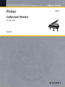 Collected works for solo piano /