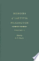 Memoirs of Laetitia Pilkington /