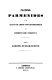 Platonis Parmenides : cum quatuor libris prolegomenorum et commentario perpetuo /