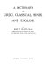 A dictionary of Urdū, classical Hindī, and English /