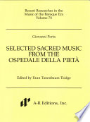 Selected sacred music from the Ospedale della Pietà /