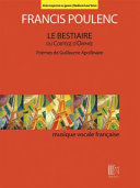 Le Bestiaire, ou Cortège d'Orphée /