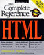 HTML : the complete reference /
