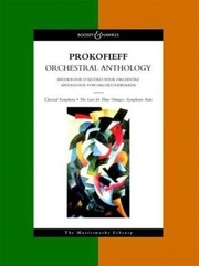 Orchestral anthology = Anthologie d'œuvres pour orchestre = Anthologie von Orchesterwerken /