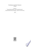 The pillars of the first temple (1 Kgs 7,15-22) : a study from ancient Near Eastern, biblical, archaeological, and iconographic perspectives /