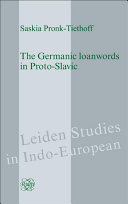 The Germanic loanwords in Proto-Slavic /