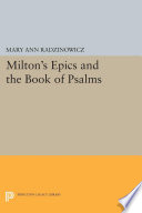 Milton's epics and the Book of Psalms /