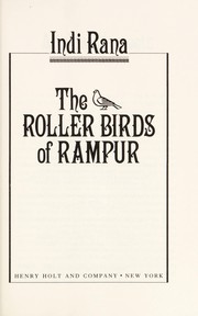 The roller birds of Rampur /