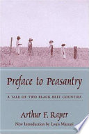 Preface to peasantry : a tale of two black belt counties /