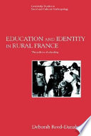 Education and identity in rural France : the politics of schooling /