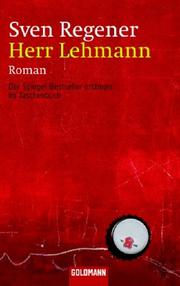 Herr Lehmann : ein Roman /