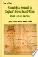 Genealogical research in England's Public Record Office : a guide for North Americans /