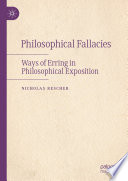 Philosophical fallacies : ways of erring in philosophical exposition /