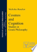 Cosmos and Logos : Studies in Greek Philosophy.