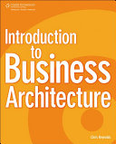 Introduction to business architecture