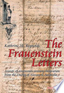 The Frauenstein letters : aspects of nineteenth century emigration from the Duchy of Nassau to Australia /