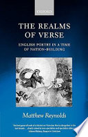 The realms of verse, 1830-1870 : English poetry in a time of nation-building /
