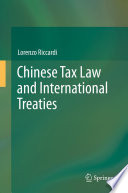 Chinese tax law and international treaties