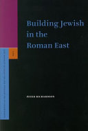 Building Jewish in the Roman East /