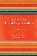 Introduction to tribal legal studies /