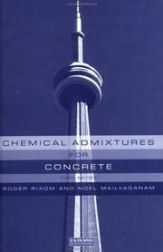 Chemical admixtures for concrete /