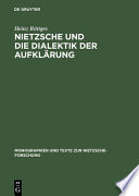 Nietzsche und die Dialektik der Aufklärung.