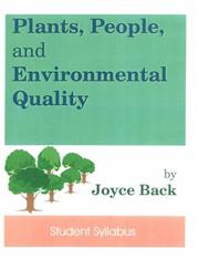 Plants, people, and environmental quality