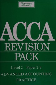 Advanced accounting practice book 1 : CACA paper 2.9 /