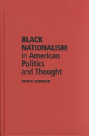 Black nationalism in American politics and thought /