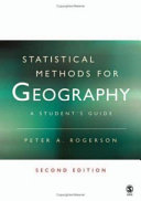 Statistical methods for geography : a student guide /