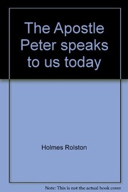 The Apostle Peter speaks to us today /
